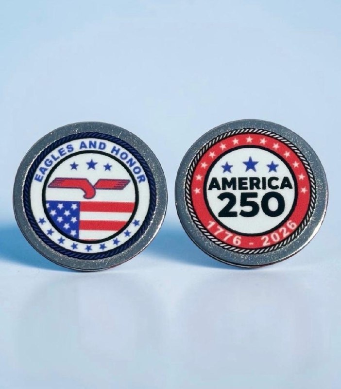 Eagles and Honor challenge coins