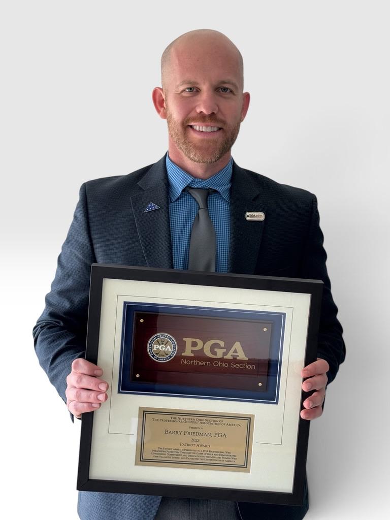 Barry Friedman 2024 & 2026 PGA Patriot Award