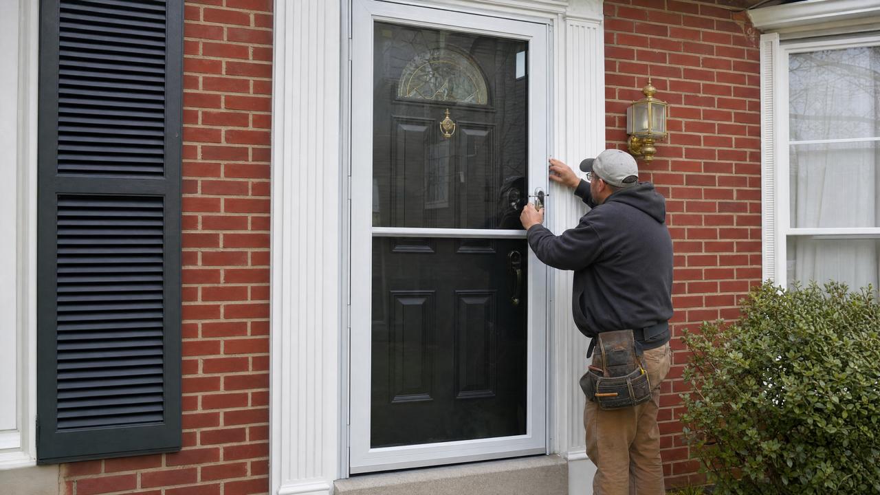 Storm Door Installation