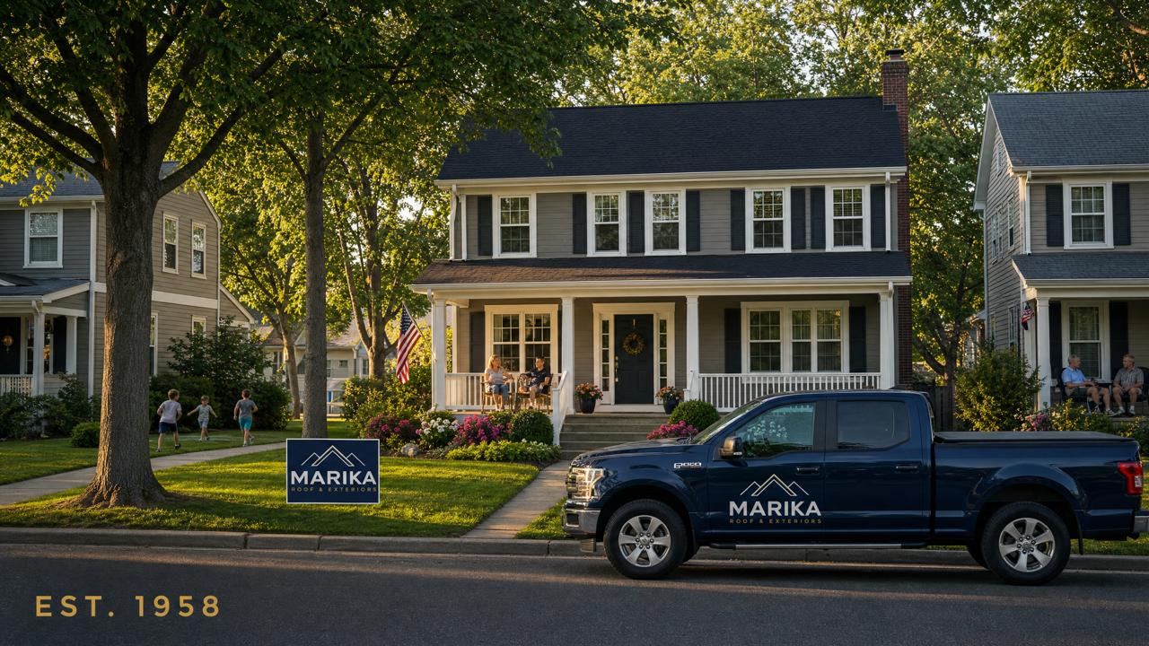 The tradition continues — Marika Roof & Exteriors