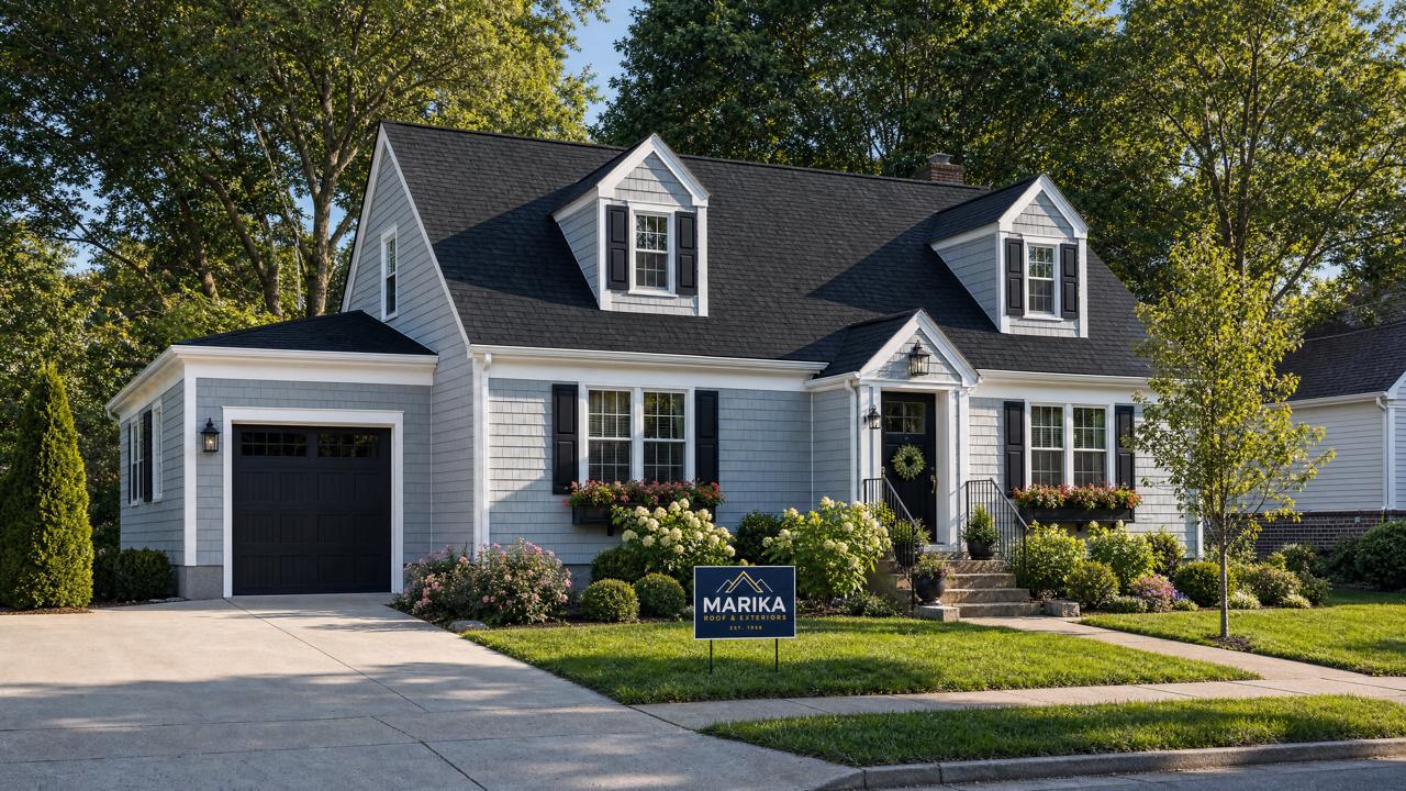 Marika Roof & Exteriors — Completed Job