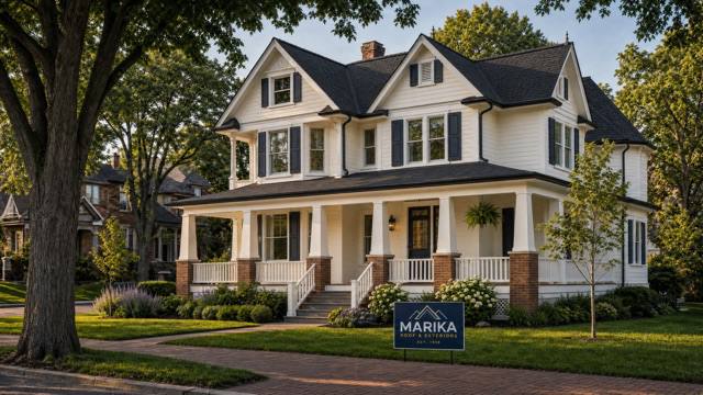 Marika Roof & Exteriors — Completed Job
