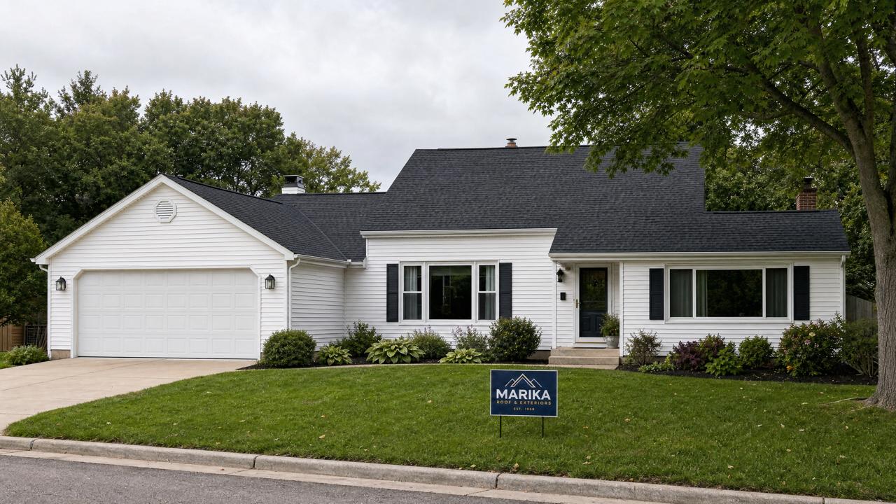 Marika Roof & Exteriors — Completed Job