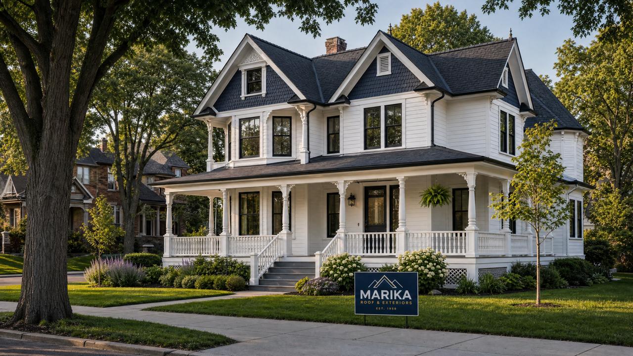 Marika Roof & Exteriors — Completed Job